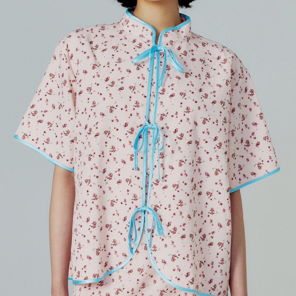 Endless Holiday Beijing Tie Shirt & Century Skort Pale Blush Rose