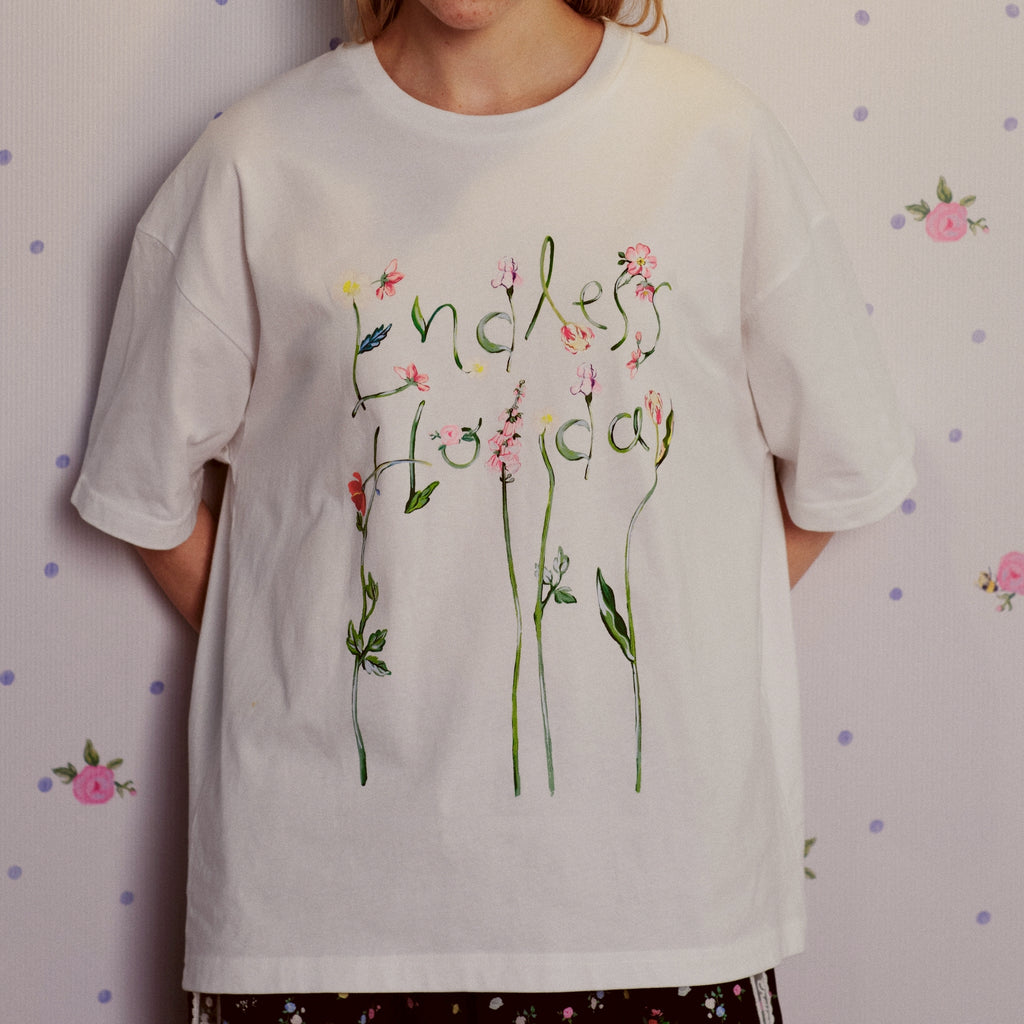 Endless Holiday Secret Day Tee Alphabet of Blooms