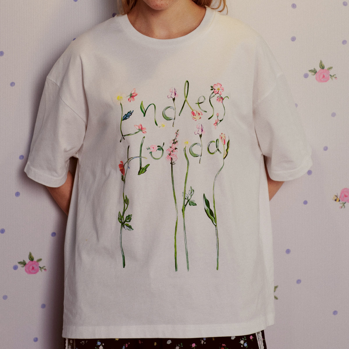 Endless Holiday Secret Day Tee Alphabet of Blooms