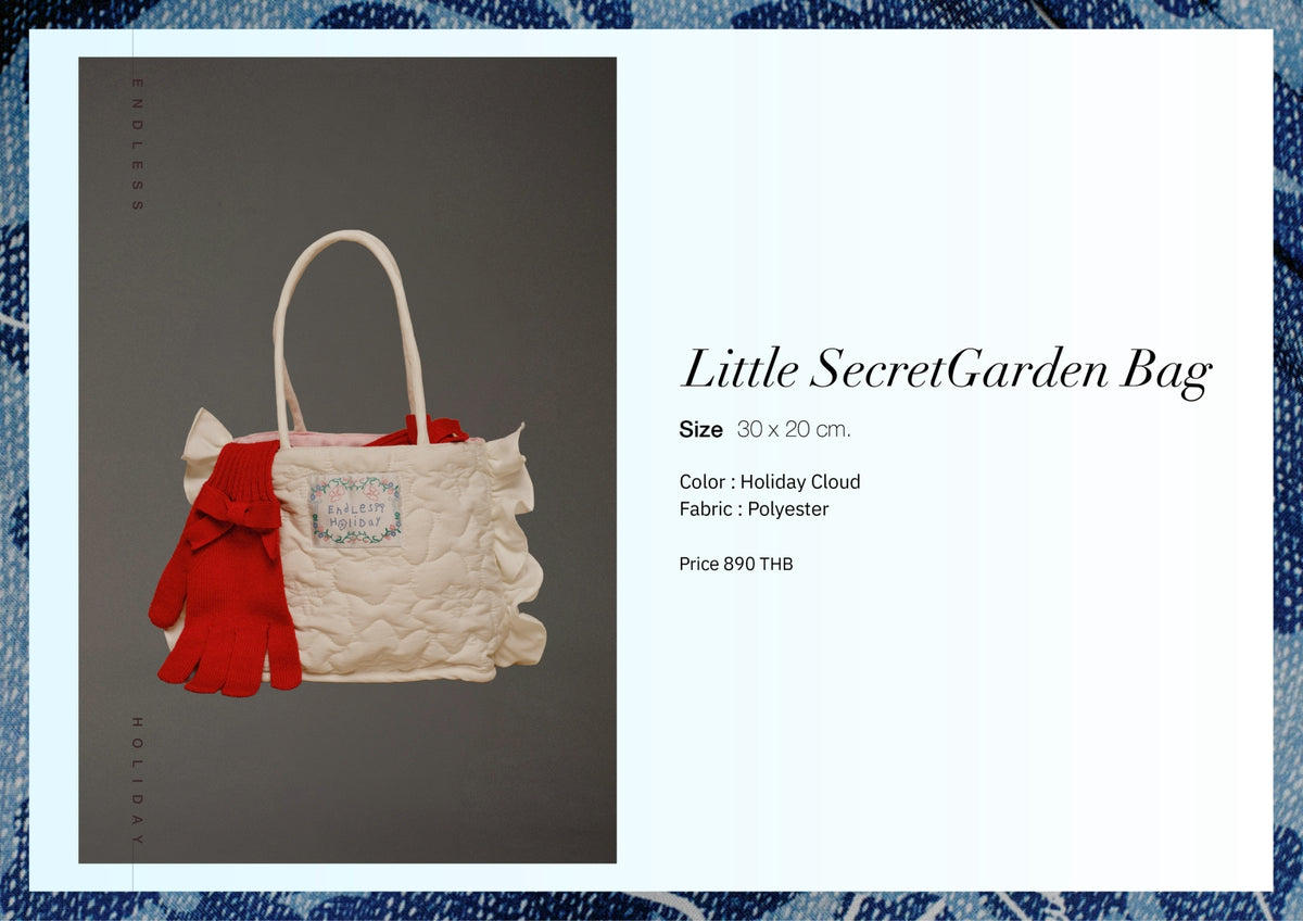 Endless Holiday Litte Secret Garden Bag Holiday Cloud