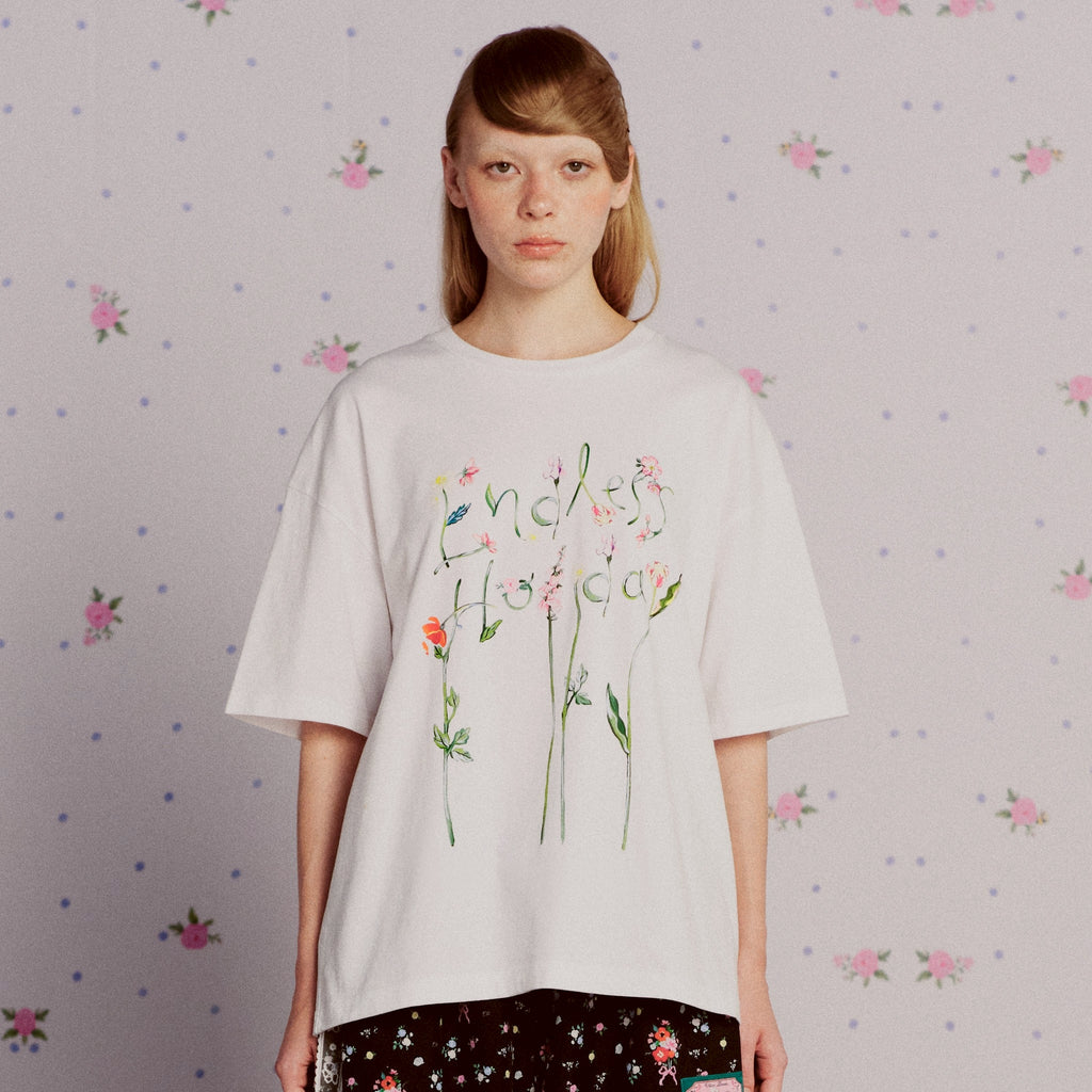 Endless Holiday Secret Day Tee Alphabet of Blooms