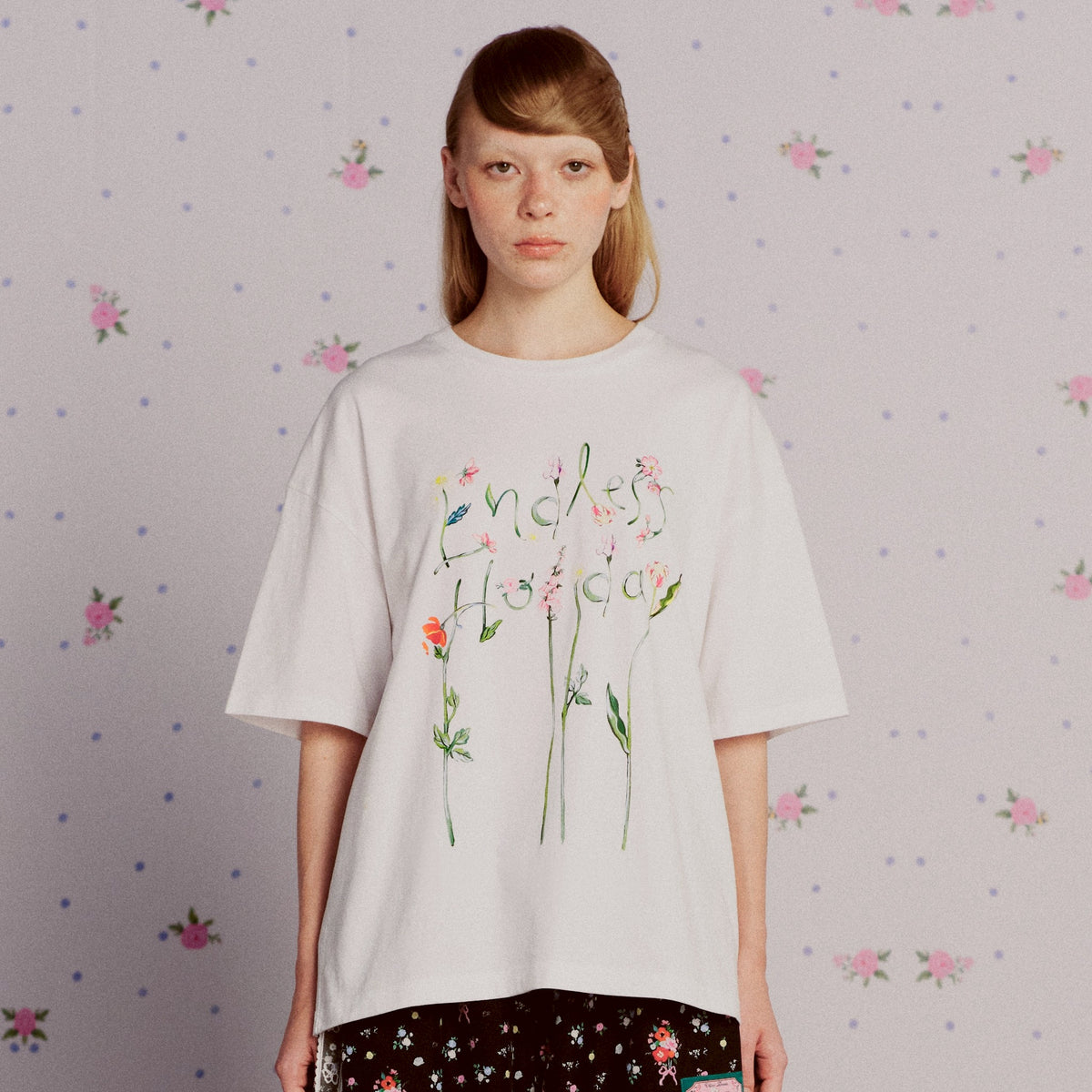 Endless Holiday Secret Day Tee Alphabet of Blooms