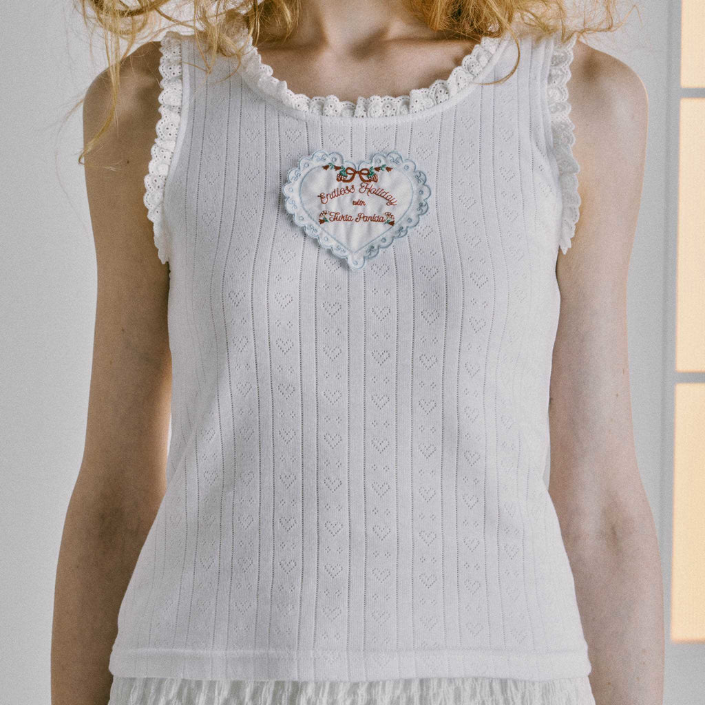 Endless Holiday Sweetie Top Pearl Whisper
