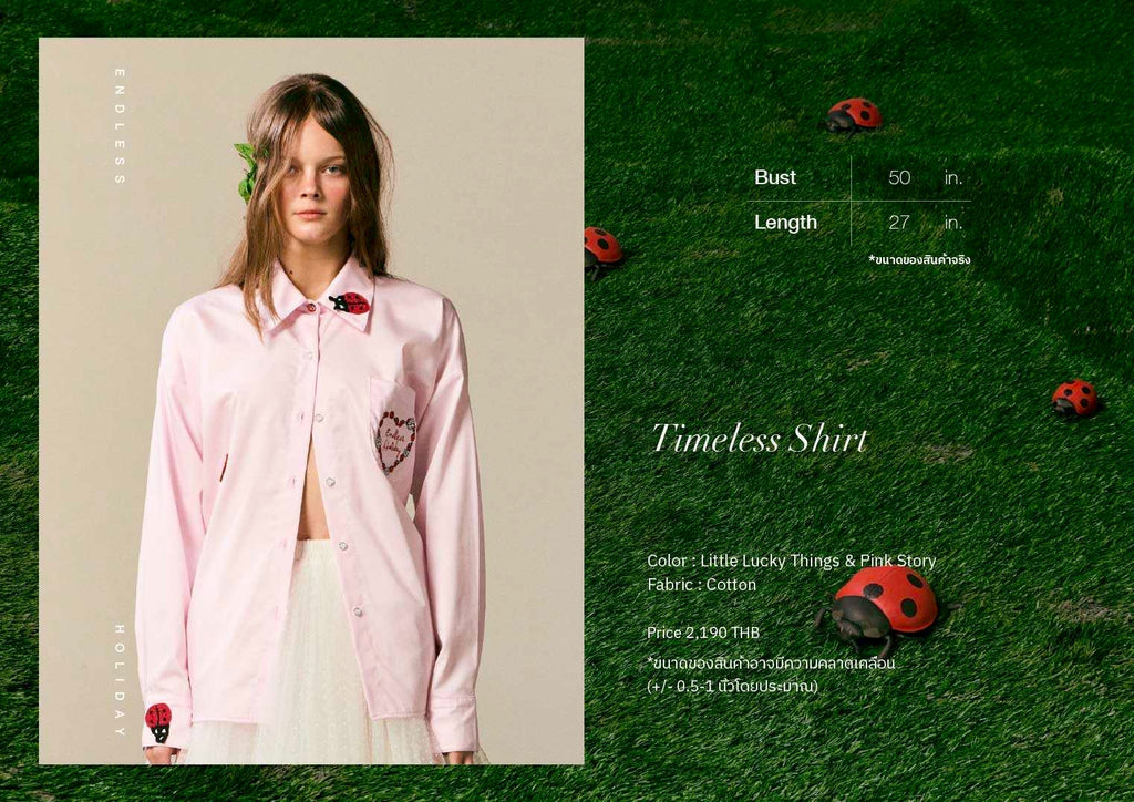 Endless Holiday Timeless Shirt Little Lucky Things & Pink Story