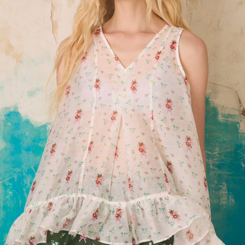 Endless Holiday Fairy Top Porcelain Wallflower