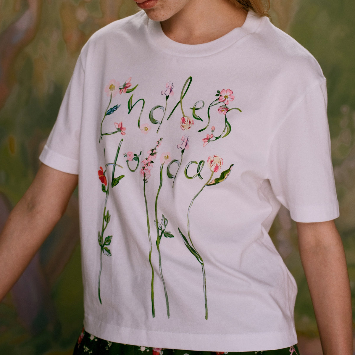 Endless Holiday Weekend Tee  Alphabet of Blooms