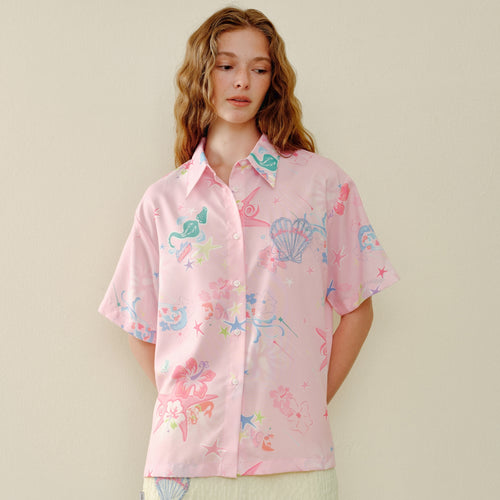 Endless Holiday All Day Shirt Pink Siren Summer