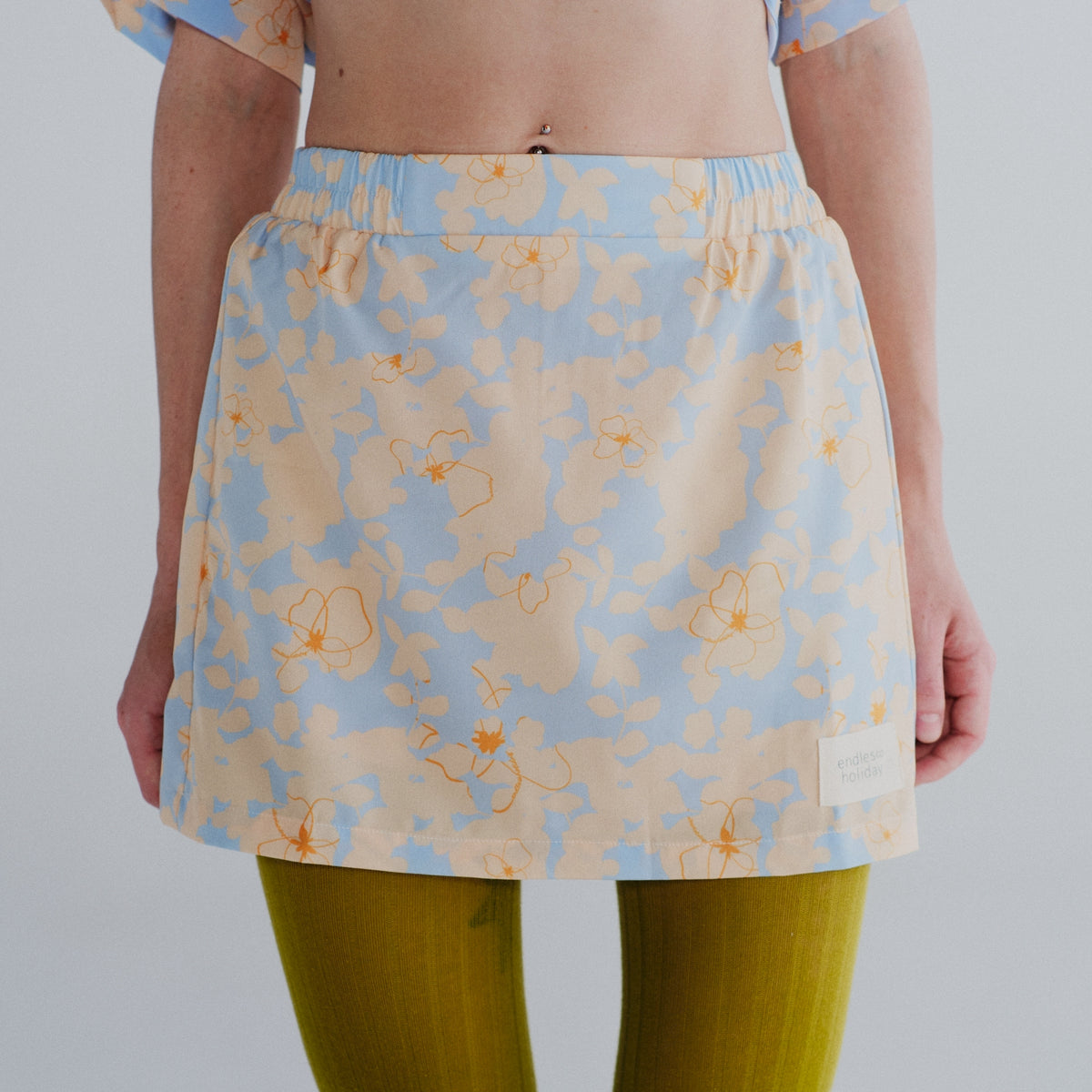 Endless Holiday City Skorts Butter Scoth