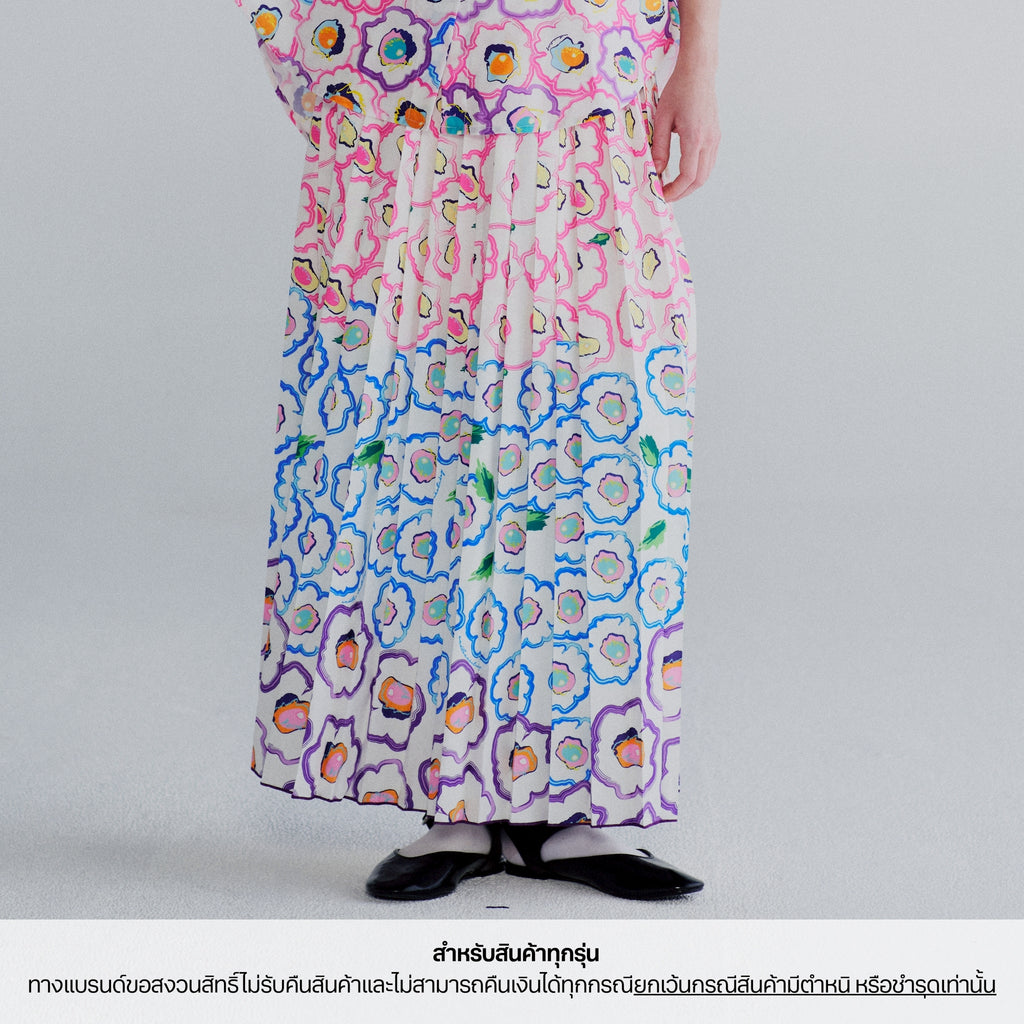 Endless Holiday Pleatful Skirt All Day Fabulous Color Me Proud