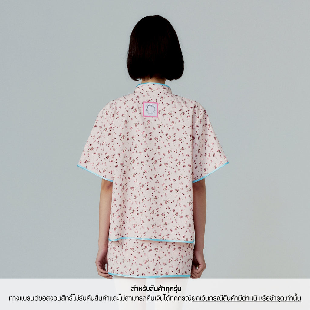 Endless Holiday Beijing Tie Shirt & Century Skort Pale Blush Rose