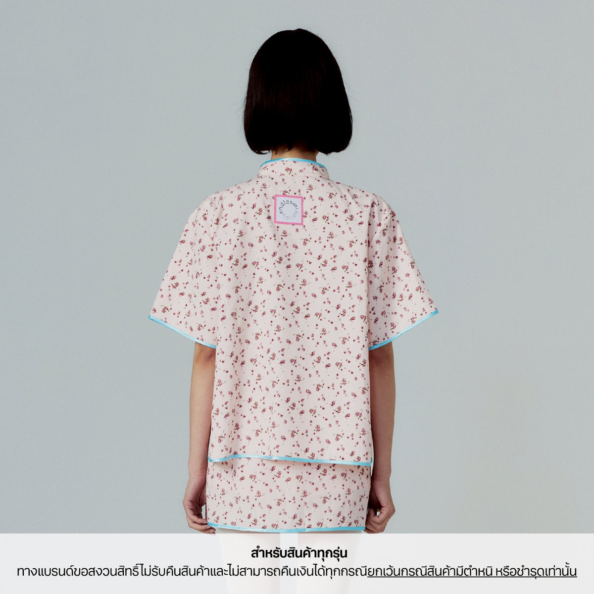 Endless Holiday Beijing Tie Shirt & Century Skort Pale Blush Rose