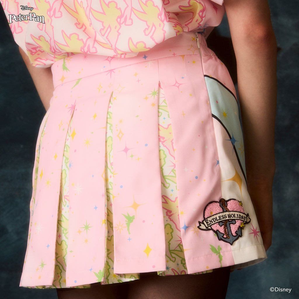 Endless Holiday Little Secret Side Skort Tinker Bell Pink Skies