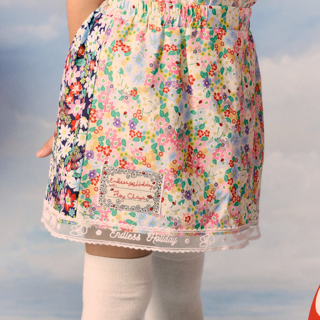 Endless Holiday Mini Sweet Tokyo Summer Shirt & Ruf City Skort Set Collected Blooms