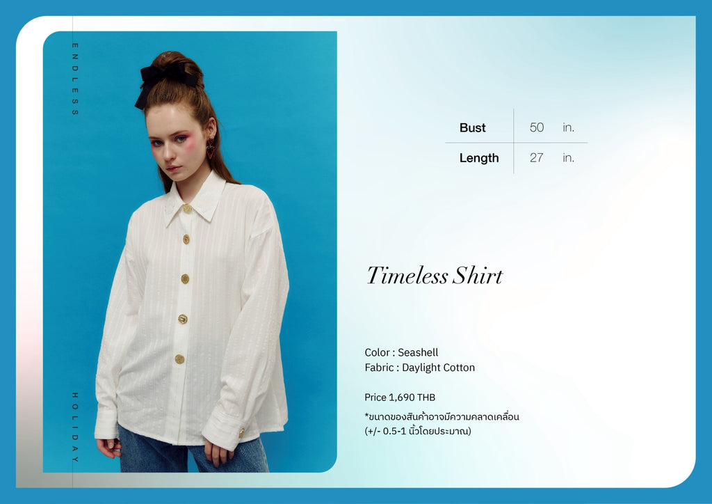 Endless Holiday Timeless Shirt Seashell
