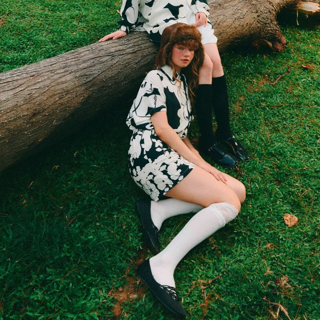 Endless Holiday City Skorts Sesame & Vanilla