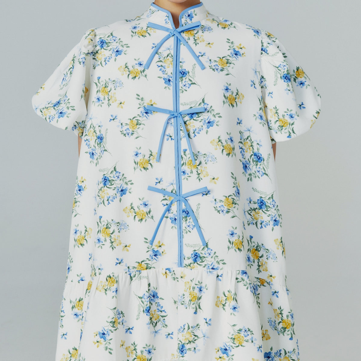 Endless Holiday Fu Tie Eden Dress Flower Charm