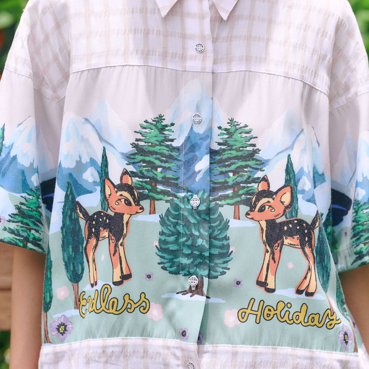 Endless Holiday Everlight Shirt Deerly Dreamy & Whisper Pink