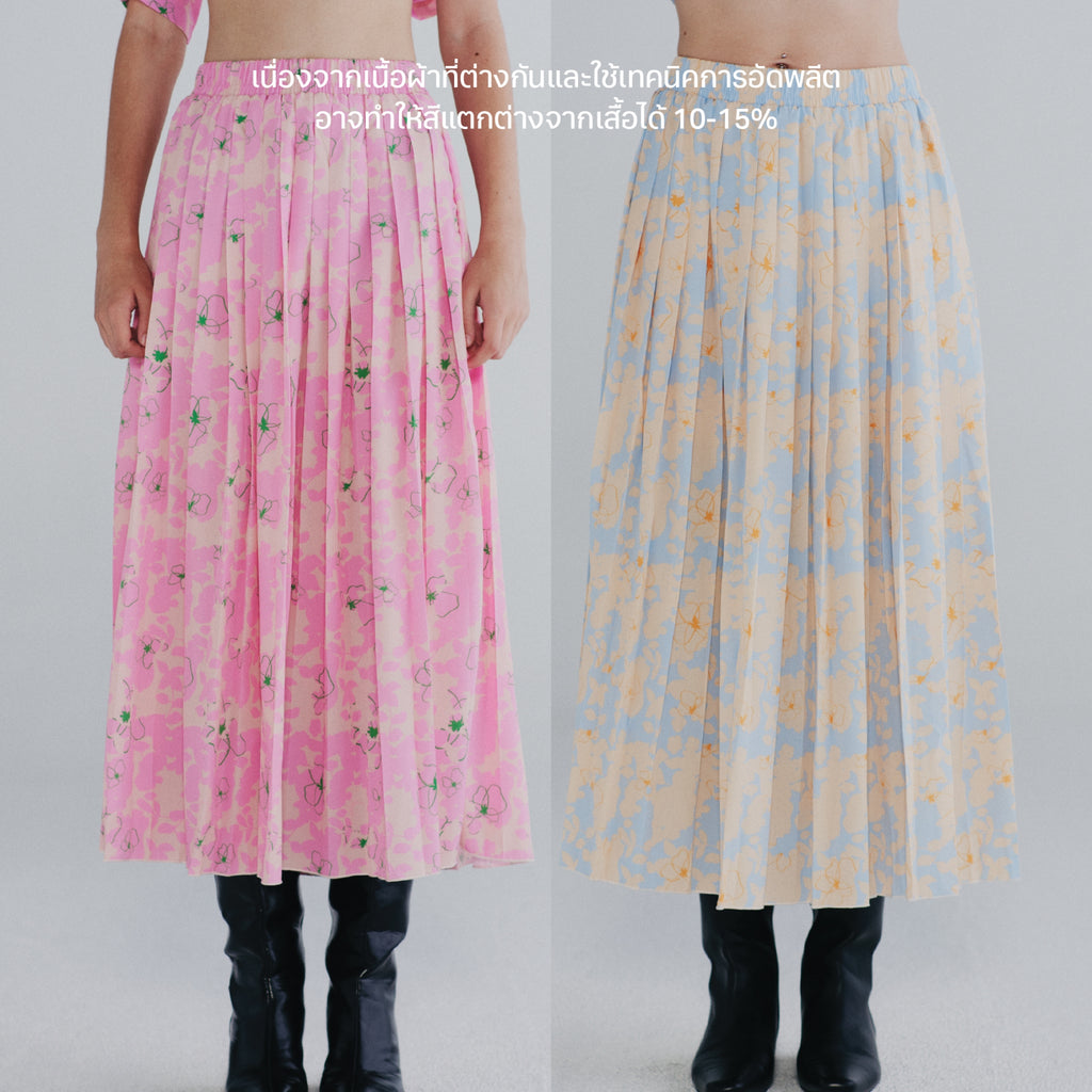 Endless Holiday Pleatful Skirt
