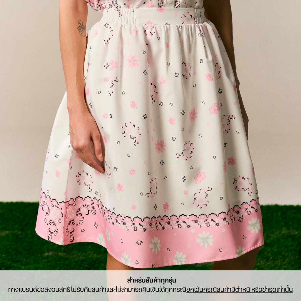 Endless Holiday Eden Skirt Daisy Fav Pink Bandana