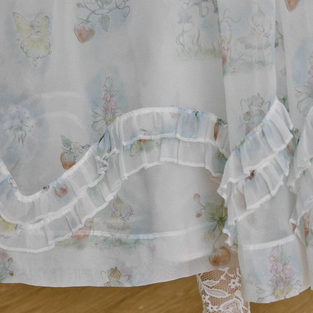 Endless Holiday Promise Bow Skirt Bloooming Waltz