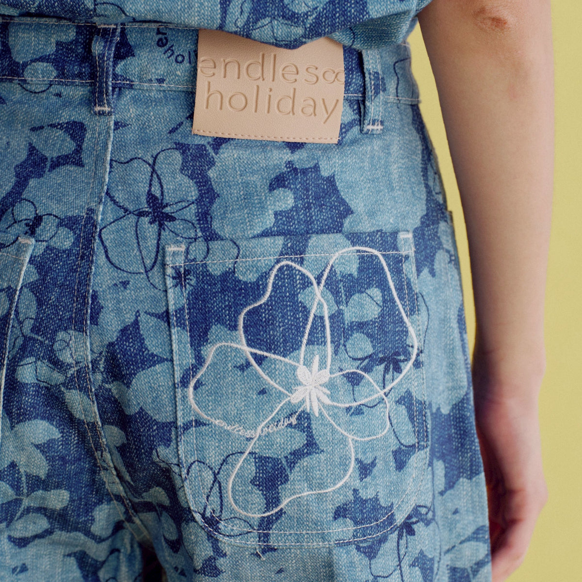 Endless Holiday Wanderer Pants Misty Denim