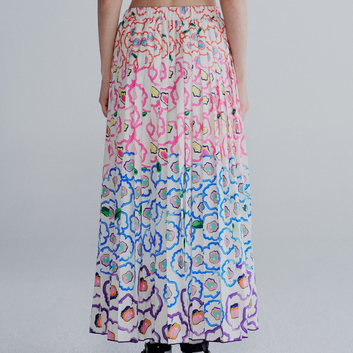 Endless Holiday Pleatful Skirt All Day Fabulous Color Me Proud