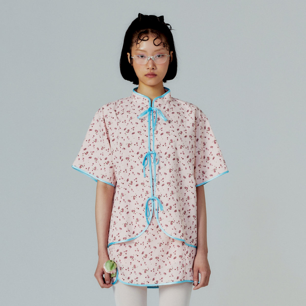 Endless Holiday Beijing Tie Shirt & Century Skort Pale Blush Rose