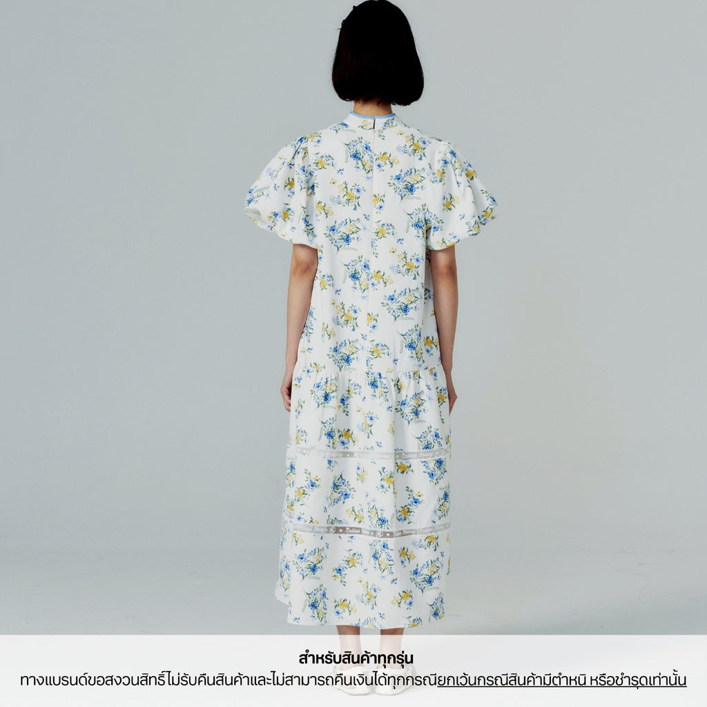 Endless Holiday Fu Tie Eden Dress Flower Charm