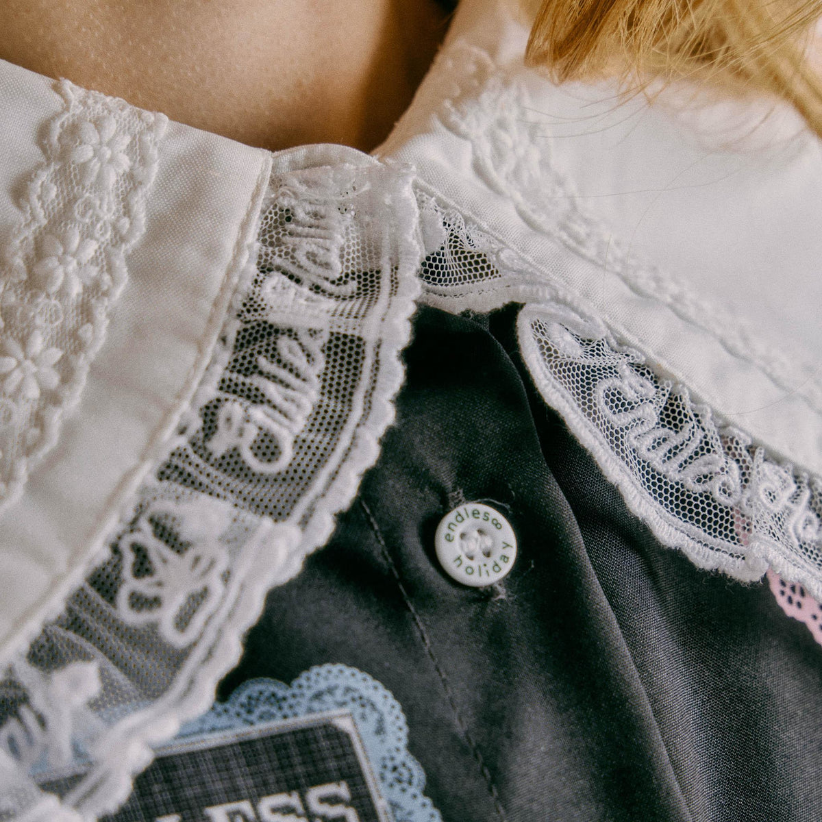 Endless Holiday Jerbao Shirt & Ruff Skort Set Crochet Garden